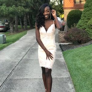 Light Pink Homecoming Dress